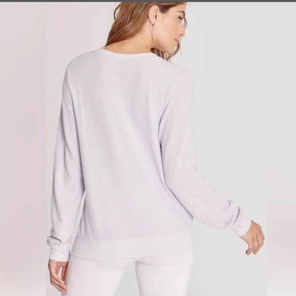 NWT! WILDFOX COLOR CLOUD BAGGY BEACH PULLOVER LAVENDER - Picture 4 of 9